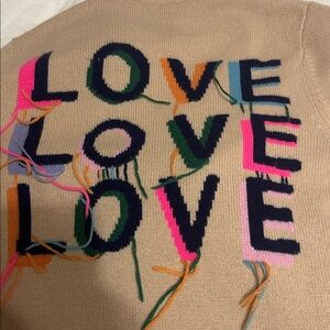 Kerri Rosenthal Beige Women's Blazer with Heart Detail100% cashmere,